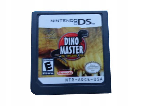 DINO MASTER floppy disc, very good+ condition, NINTENDO DS