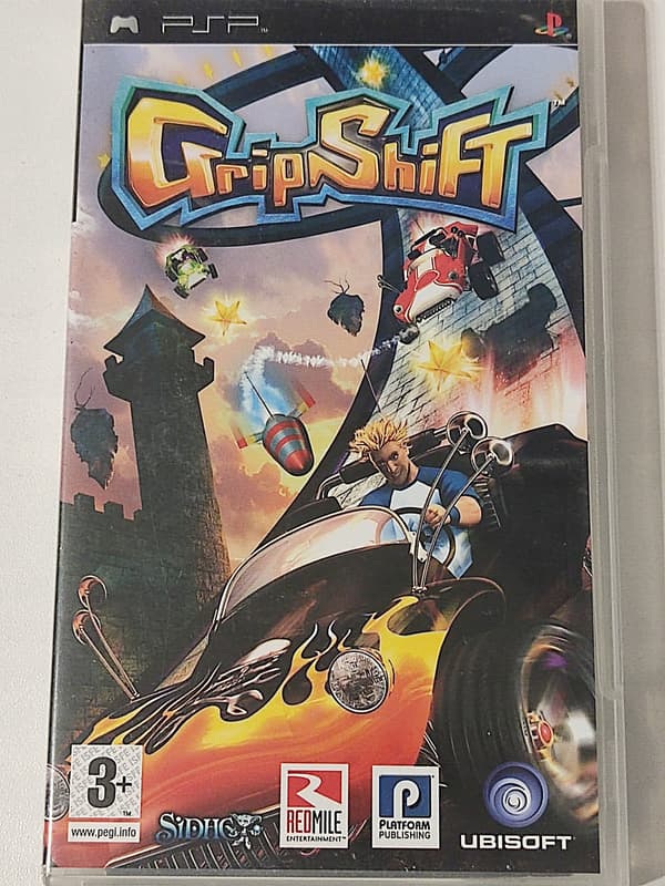 PSP GRIPSHIFT PLAYSTATION UMD