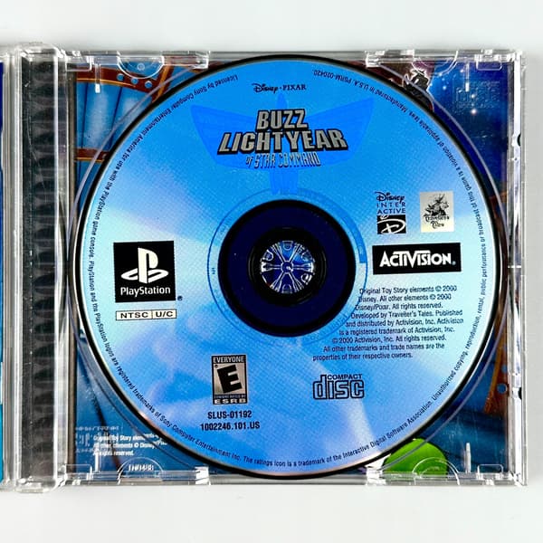 Buzz Lightyear of Star Command | PS1 | PSX | PLAYSTATION 1 | 3xA SET