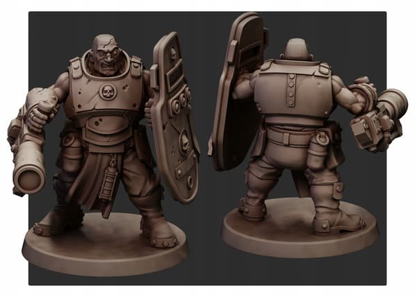 Thugs v1 Red Pilgrim Miniatures 28 mm