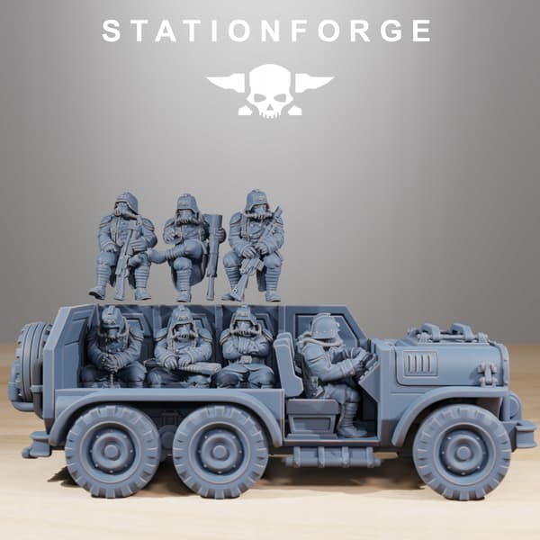 GrimGuard pansarfordon – Station Forge