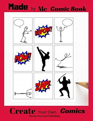 Made by Me Comic Book: Create Your Own Comics