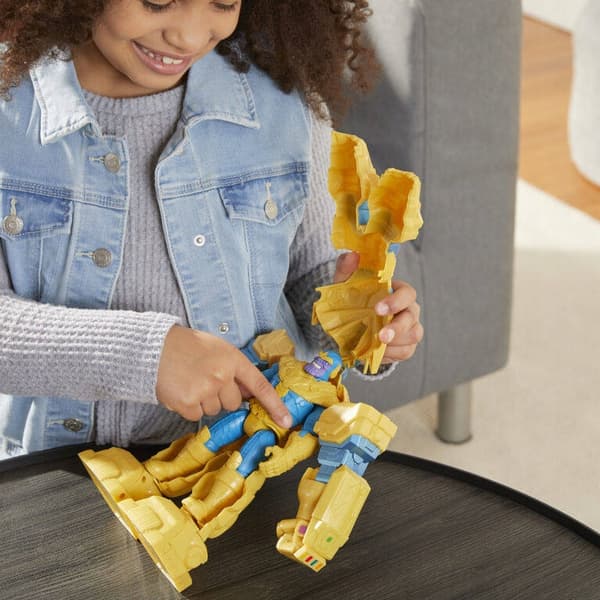 AVENGERS MECH STRIKE INFINITY THANOS ROBOT FIGURE
