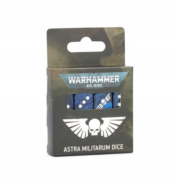 Games Workshop Warhammer Astra Militarum-tärningsset