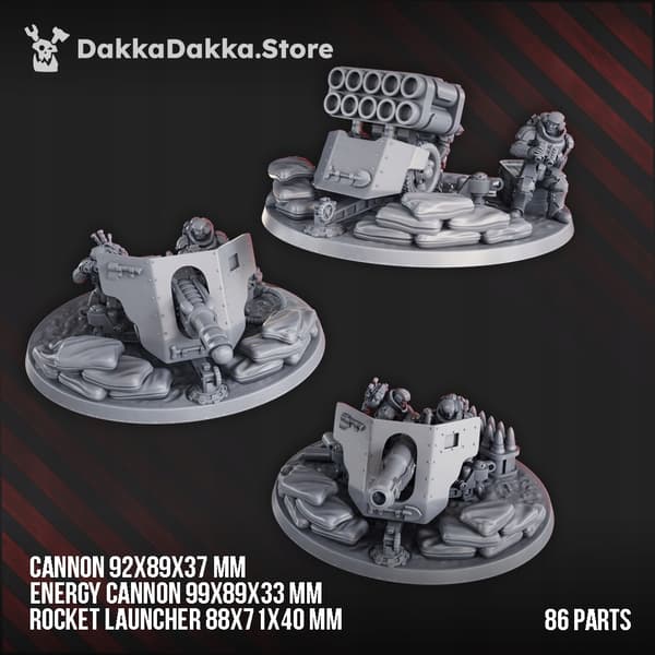 The Phaeton Heavy Artillery Team DakkaDakkaStore
