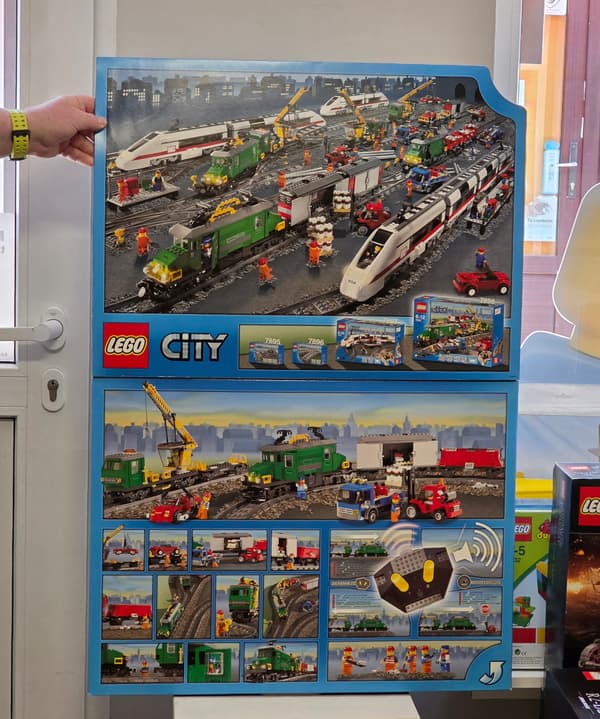 LEGO City 7898 Green Freight Train