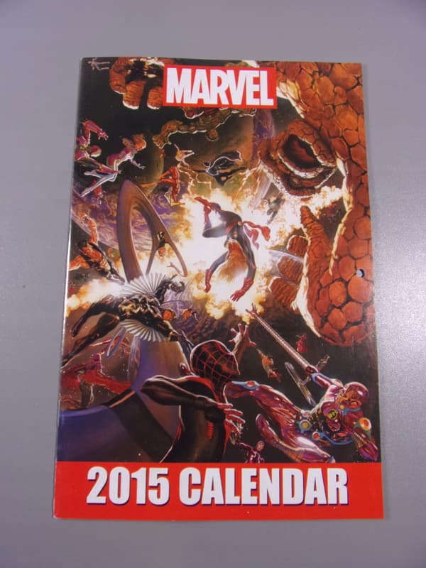 MARVEL OFFICIAL 2015 CALENDAR – English-language edition