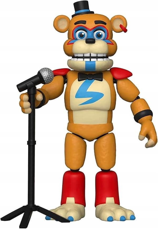 FIVE NIGHTS AT FREDDY'S FIGURINES – SET OF 5: SECURITY BREACH