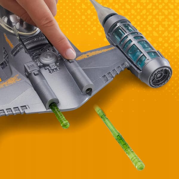 N-1 MANDALORIAN FIGHTER 43CM GROGU FIGURES SET
