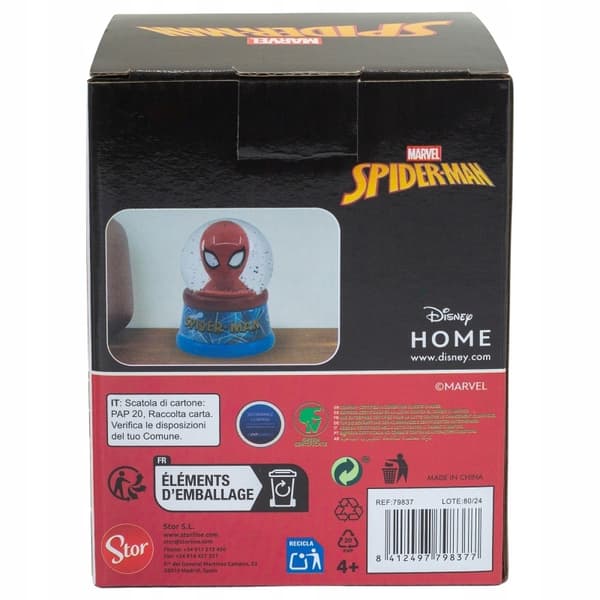 MARVEL SPIDER-MAN glass snow globe – Spider-Man