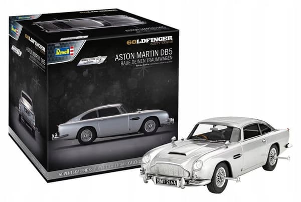 Revell Aston Martin DB5 1/24 Scale Advent Calendar – Model Kit