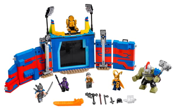 LEGO Super Heroes 76088 Thor vs Hulk: Clash in the Marvel Arena – mini-figures
