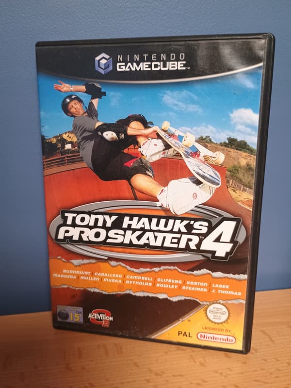 Tony Hawk’s Pro Skater 4 for Nintendo GameCube (English version), complete set