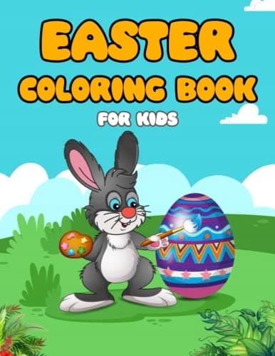 Easter Colouring Book for Kids:: Easter and Spring Holiday Activities | Fun