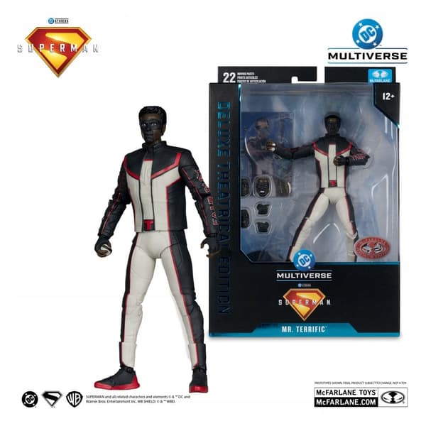 Mr. Terrific Action Figure (Red Platinum Edition) 18 cm DC Multiverse McFar