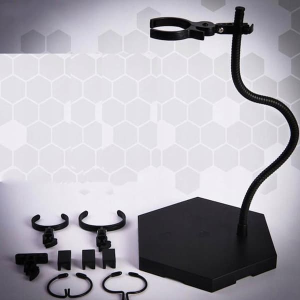 Display stand bracket: 12:9, 1:6 DIY model display parts