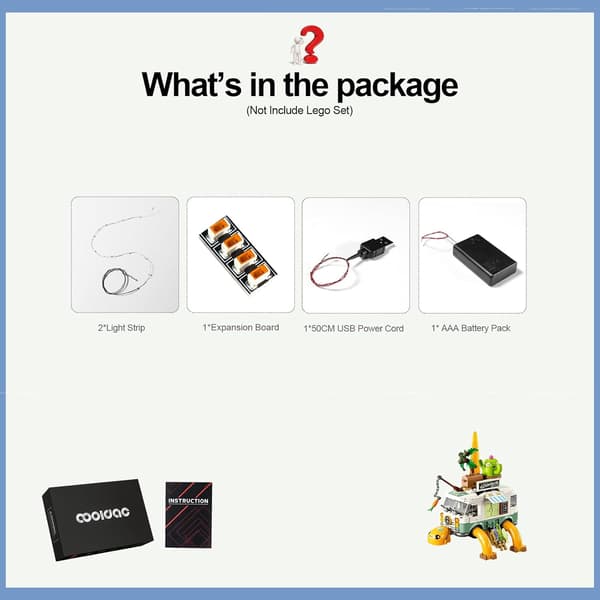 cooldac LED light set compatible with 71456 DREAMZzz Mrs.Castillos
