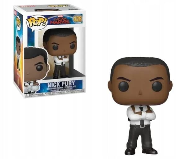 Funko Pop! Captain Marvel Nick Fury #428