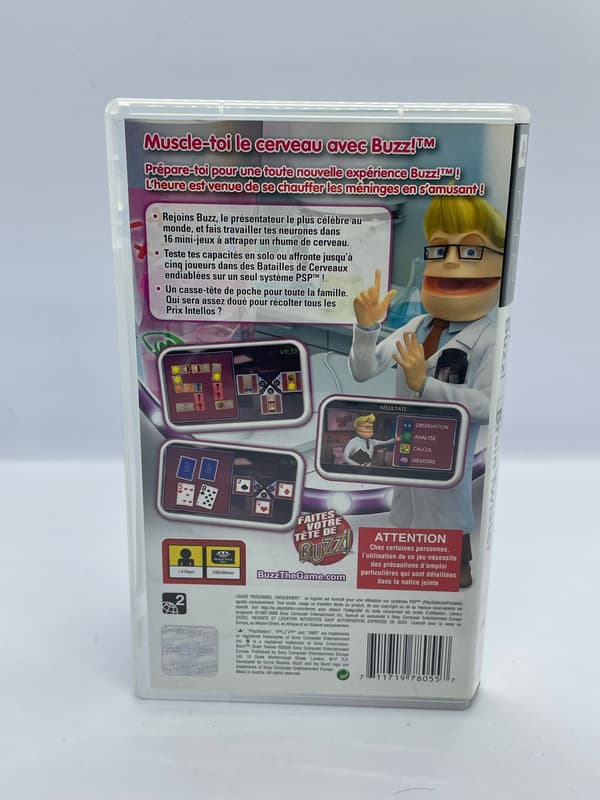 Buzz Brain Twister PSP game