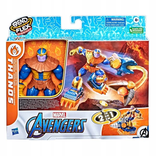 Marvel Avengers FIRE MISSION THANOS FIGURINE 15 cm