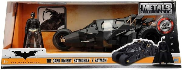 The Dark Knight Batmobile & Batman Figure