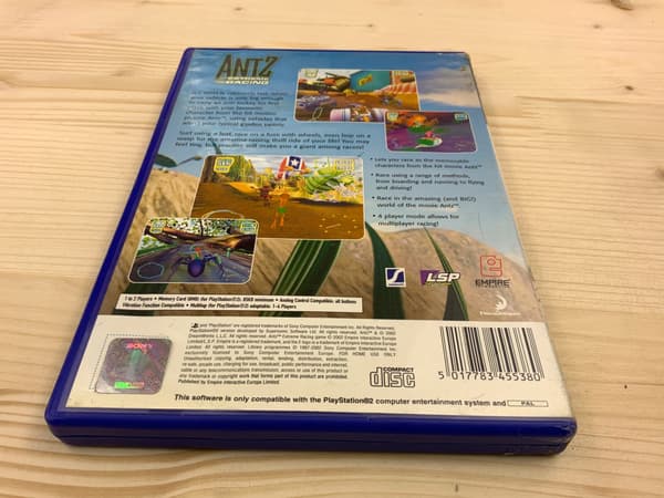 ANTZ EXTREME RACING disc – very good+ condition, complete PS2 set
