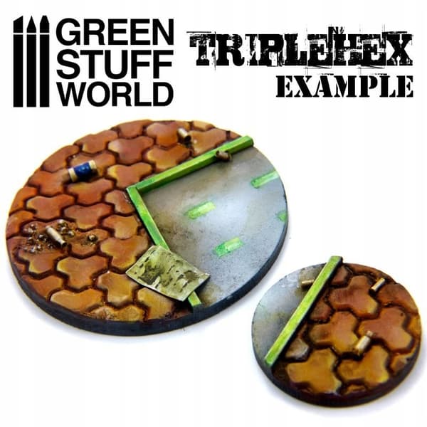 GSW 1161 ROLLING PIN - TripleHex (dough rolling pin)