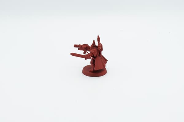 Warhammer 40k Blood Angels Commander plastic figurine