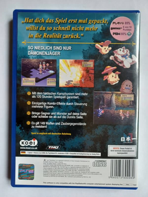 La Pucelle Tactics, PlayStation 2, PS2