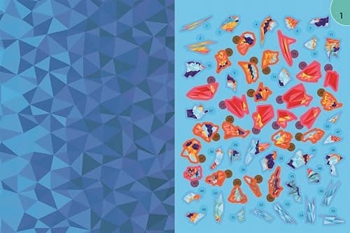 STICKER BY NUMBERS: OCEAN (BOOK)