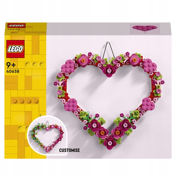 LEGO Creator Heart-Shaped Ornament 40638