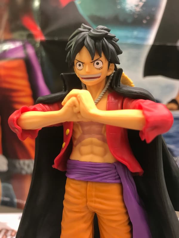 Bandai One Piece Monkey Luffy Shukko Anime Figure
