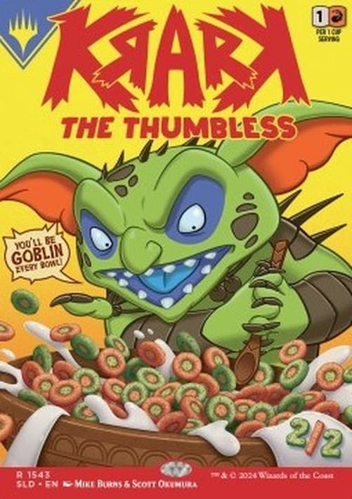 Magic: The Gathering Krark, the Thumbless