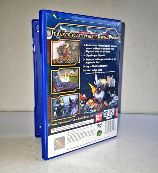 Digimon World 4 PS2 – PLEASE READ THE DESCRIPTION!!! THE DISC IS VERY SCRATCHED!!!
