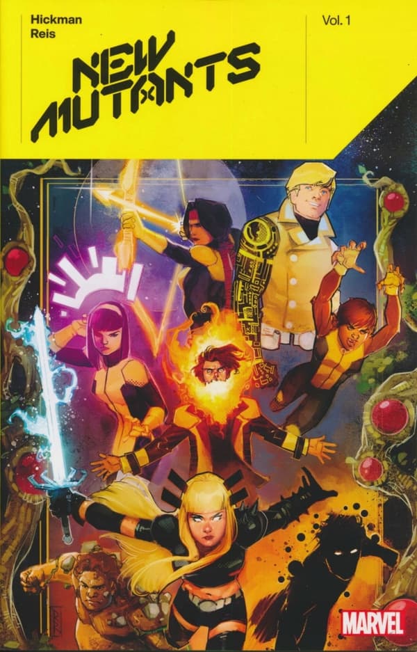 New Mutants by Jonathan Hickman, Vol. 1, illustrated by Brisson