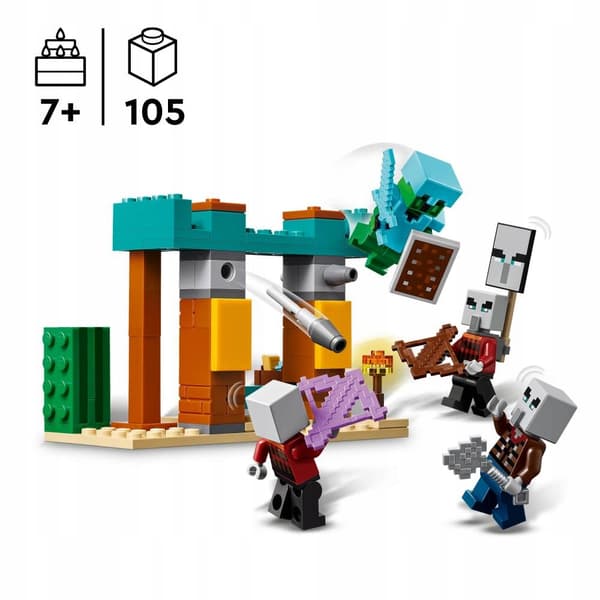 LEGO 21267 MINECRAFT Desert Mob Patrol