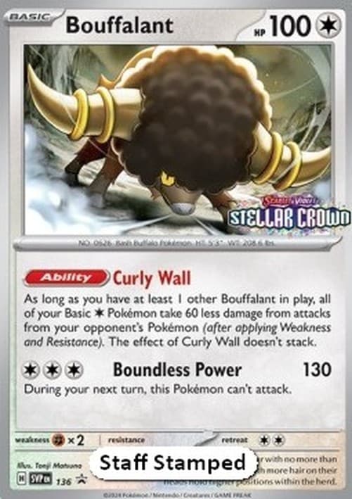 Pokemon TCG Bouffalant