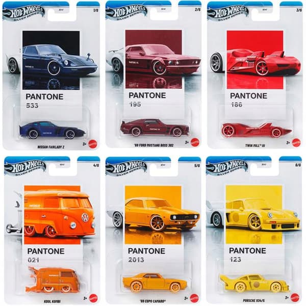 PANTONE SILVER SERIES Set – HOT WHEELS