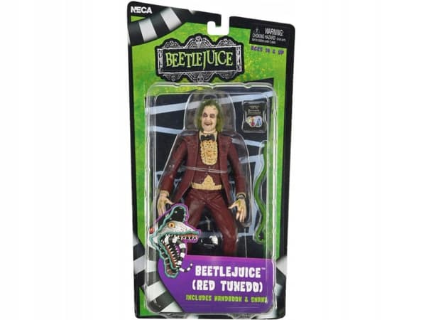 NECA Beetlejuice Red Tuxedo Figurine