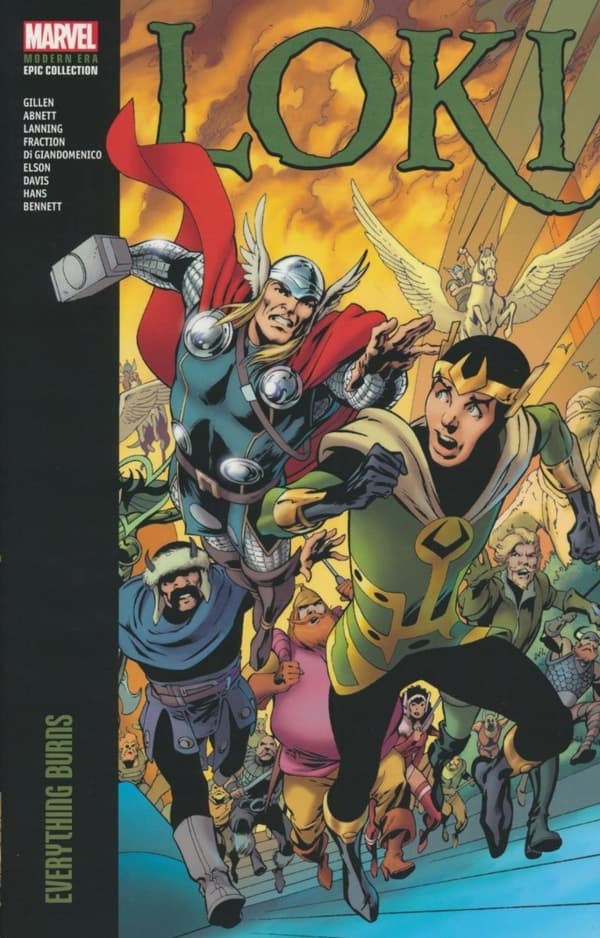 Loki: Modern Era Epic Collection – Everything Burns