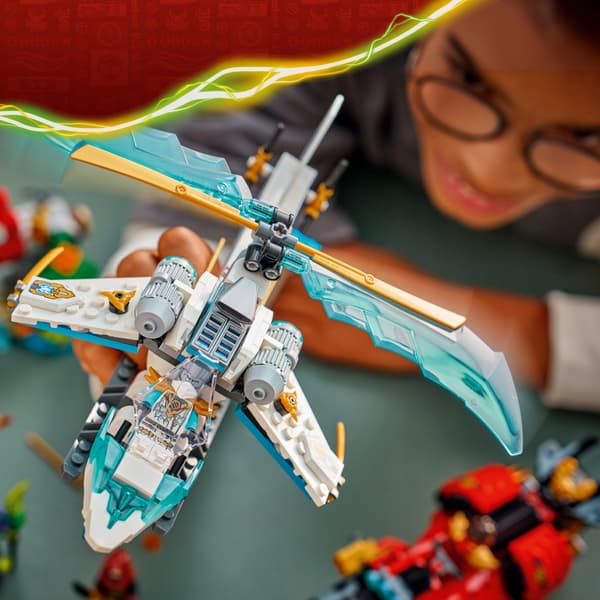 LEGO Ninjago 71857 Ninja Battle: Treehouse with Vehicles, Bricks