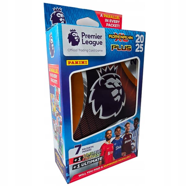 LARGE PREMIER LEAGUE PLUS 2025 CAN – LIMITED ULTIMATE CARDS – 7 PACKETS