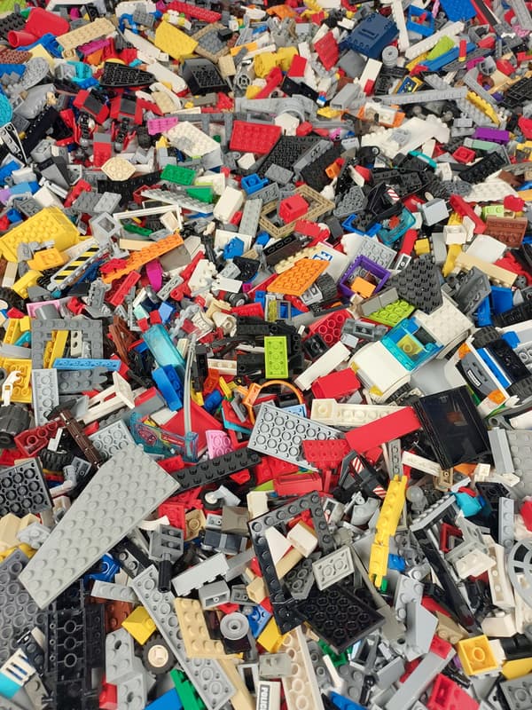 LEGO MIX BRICKS 1 kg – Creative Fun! Gift, Nursery, Home, School!