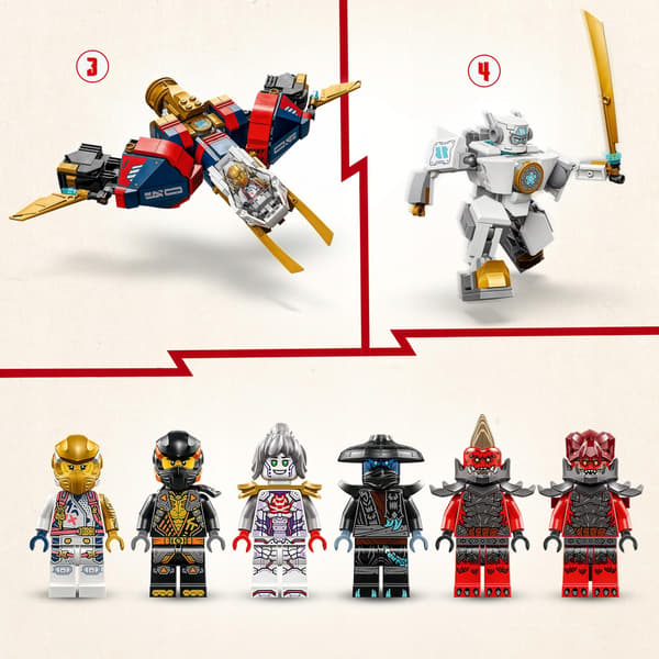 LEGO NINJAGO Zane’s Multifunctional Ultramech 71834