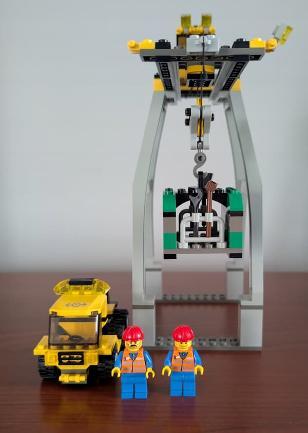 Lego 4514 Freight Crane