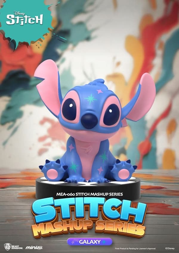 Beast Kingdom Mini Egg Attack Stitch figurine, 10 cm