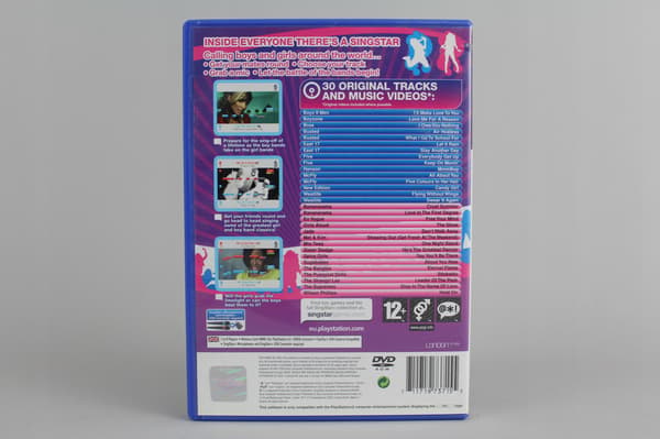 SINGSTAR BOYBANDS VS GIRLBANDS PS2