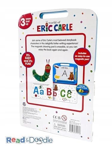 Phidal Publishing Inc. The World of Eric Carle: Learn to Write ABC – Read & Do