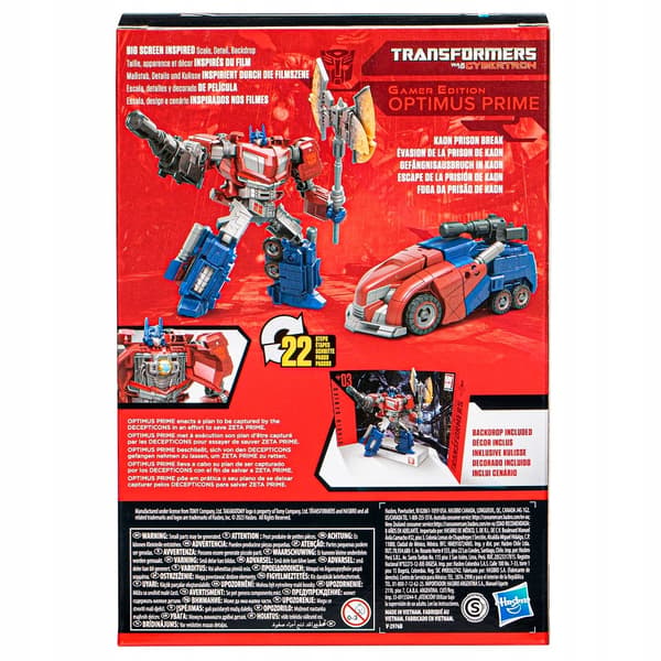 HASBRO Transformers War for Cybertron Optimus Prime Action Figure