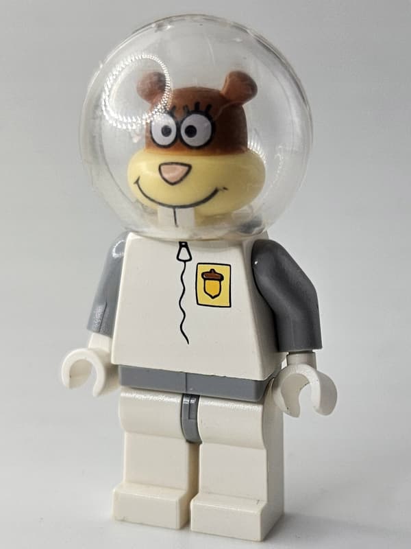 Lego Figure bob031 SpongeBob Sandy Cheeks – White Legs /